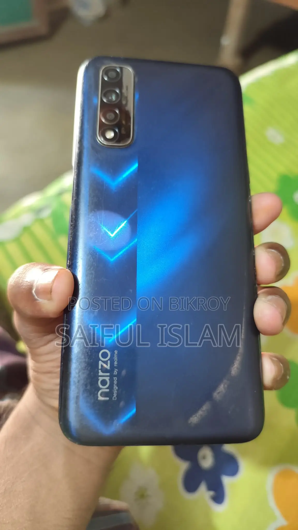 Realme Narzo 30 . (Used)