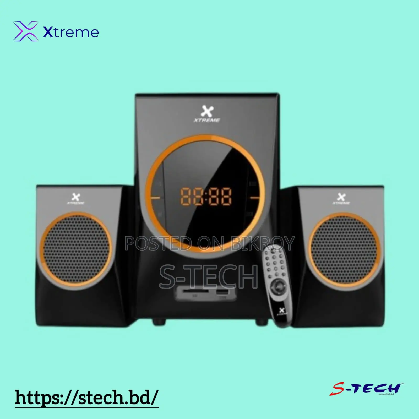 Xtreme Win 2:1 Multimedia Speaker