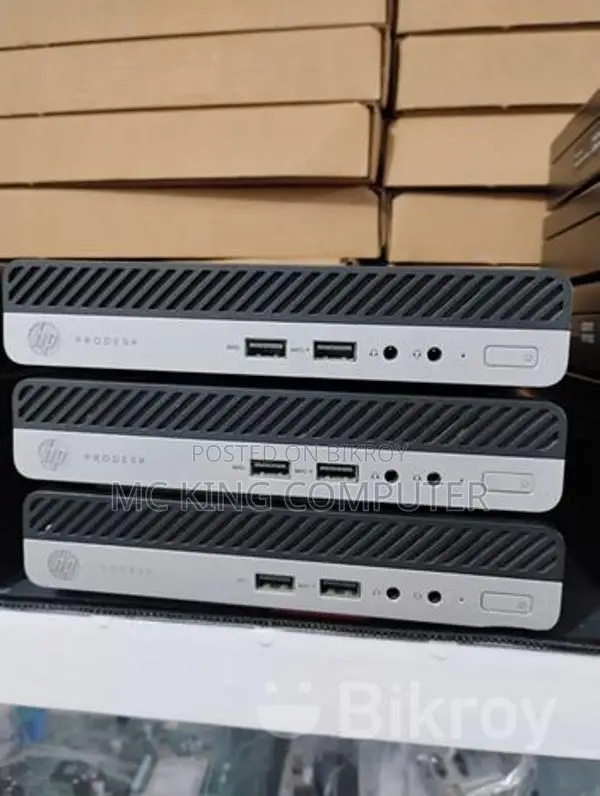 Desktop Computer HP ProDesk 400 G4 8GB Intel Core I5 SSD 256GB