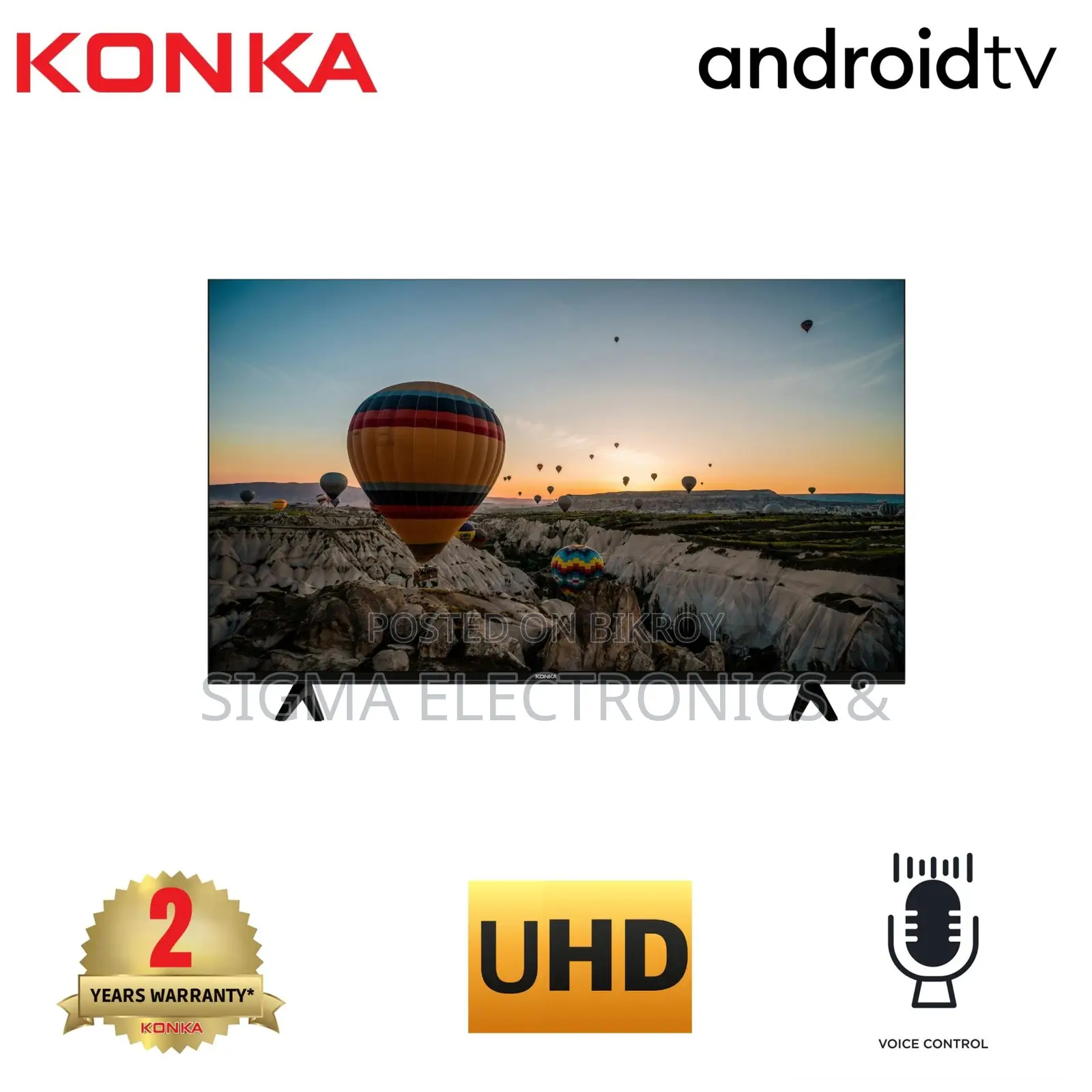 KONKA Smart Android LED TV – KDG43XR683ANT (43″ Full HD Google TV)