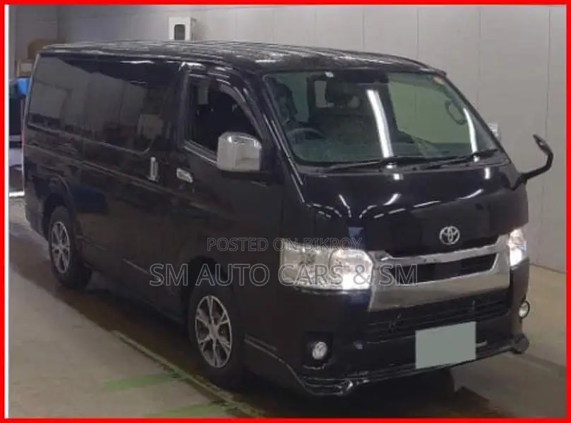 Toyota Hiace Super GL Black Color 2021