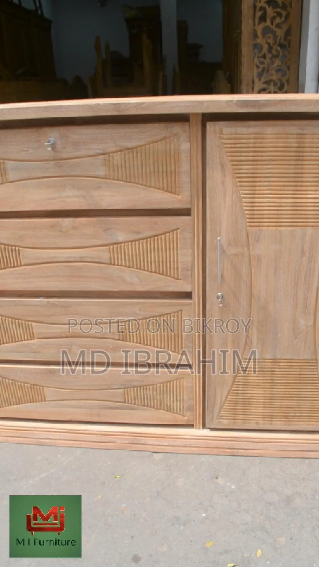 Teak Wood Wardrobe