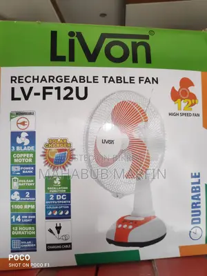 Rechargeable Fan India