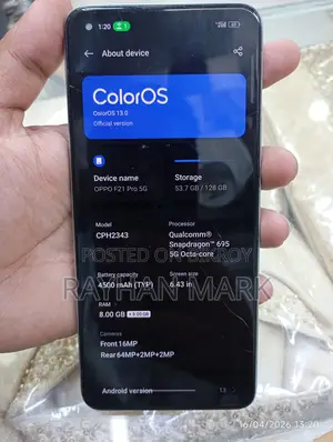 OPPO F21 Pro 8/128 (5G) (Used)
