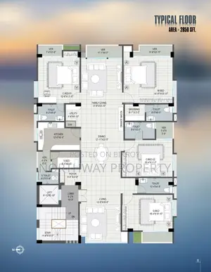 East Facing 4-Bedroom Apartment near Jolshiri