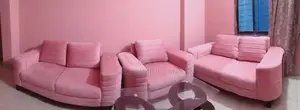 2 pieces double sofa, 1 piece single sofa for sale