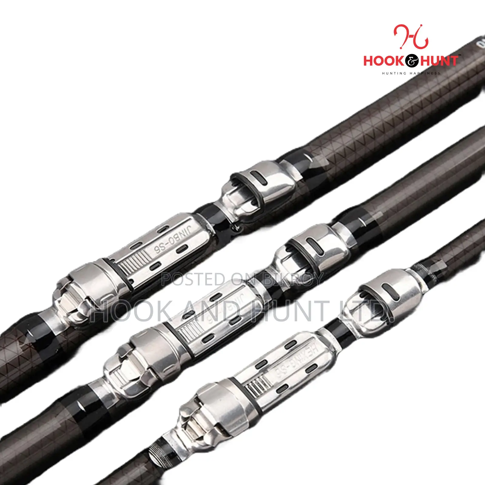 Alpha Carbon Rock Fishing Rod 3.0–4.5m | Hook Hunt
