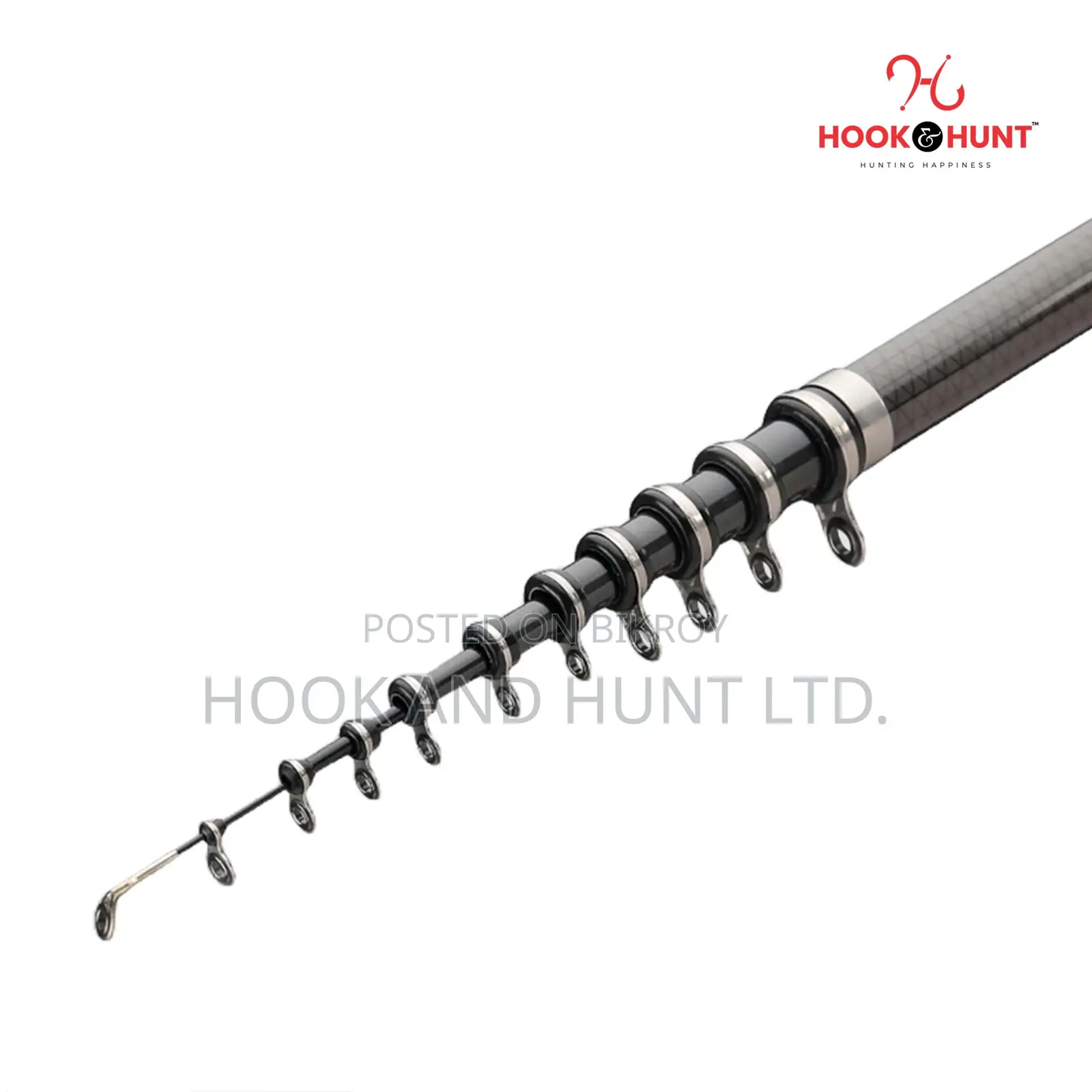 Alpha Carbon Rock Fishing Rod 3.0–4.5m | Hook Hunt