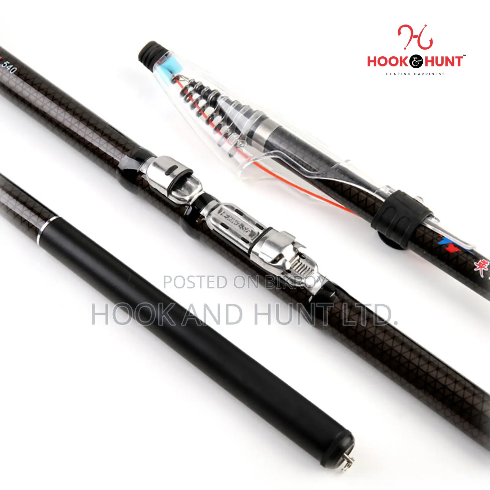 Alpha Carbon Rock Fishing Rod 3.0–4.5m | Hook Hunt