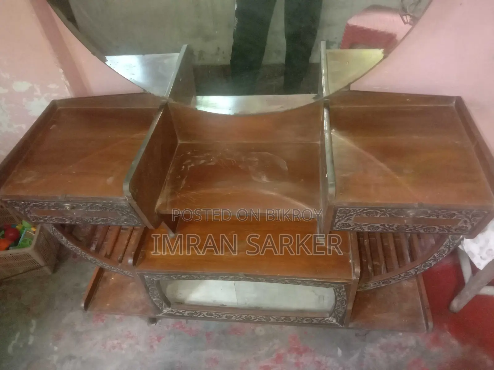 Teak Wood Dressing Table