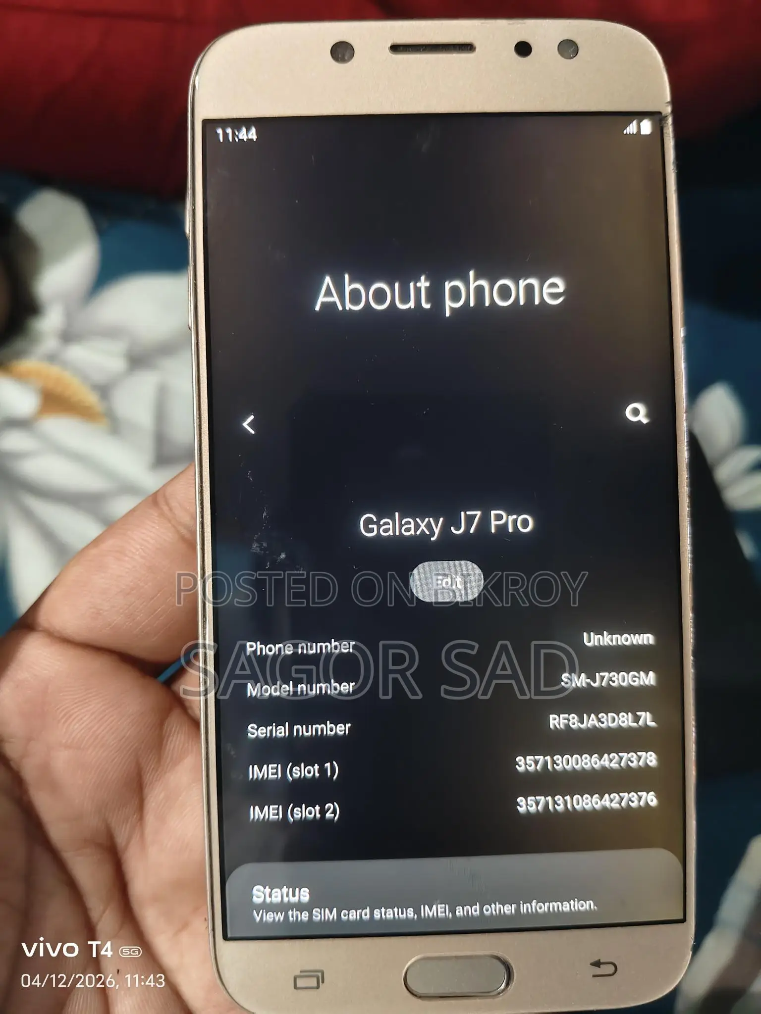 Samsung Galaxy J7 Pro 3/64 (Used)
