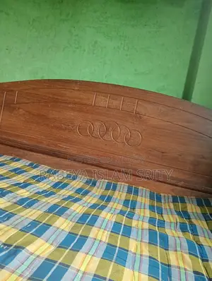 অরিজিনাল সেগুন কাঠের তৈরি খাট