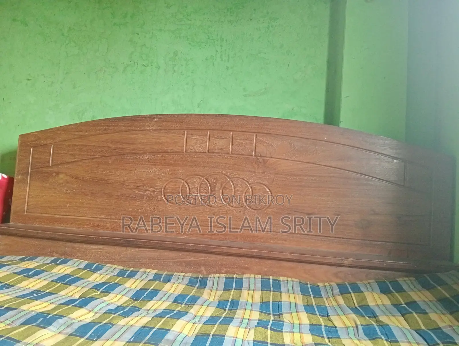 Original Teak Wood Bed