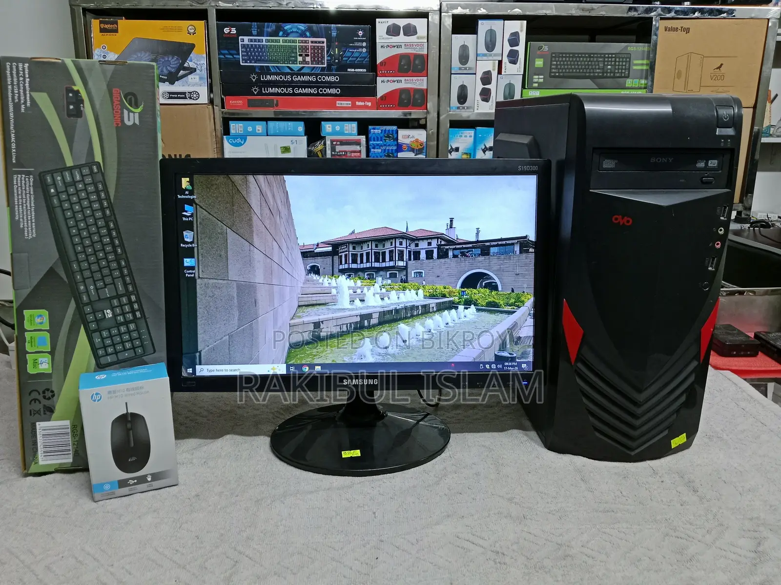ডেস্কটপ কম্পিউটার 4GB Intel Core I3 HDD 500GB