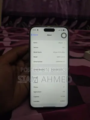 Apple iPhone 15 pro max Clone Version (Used)