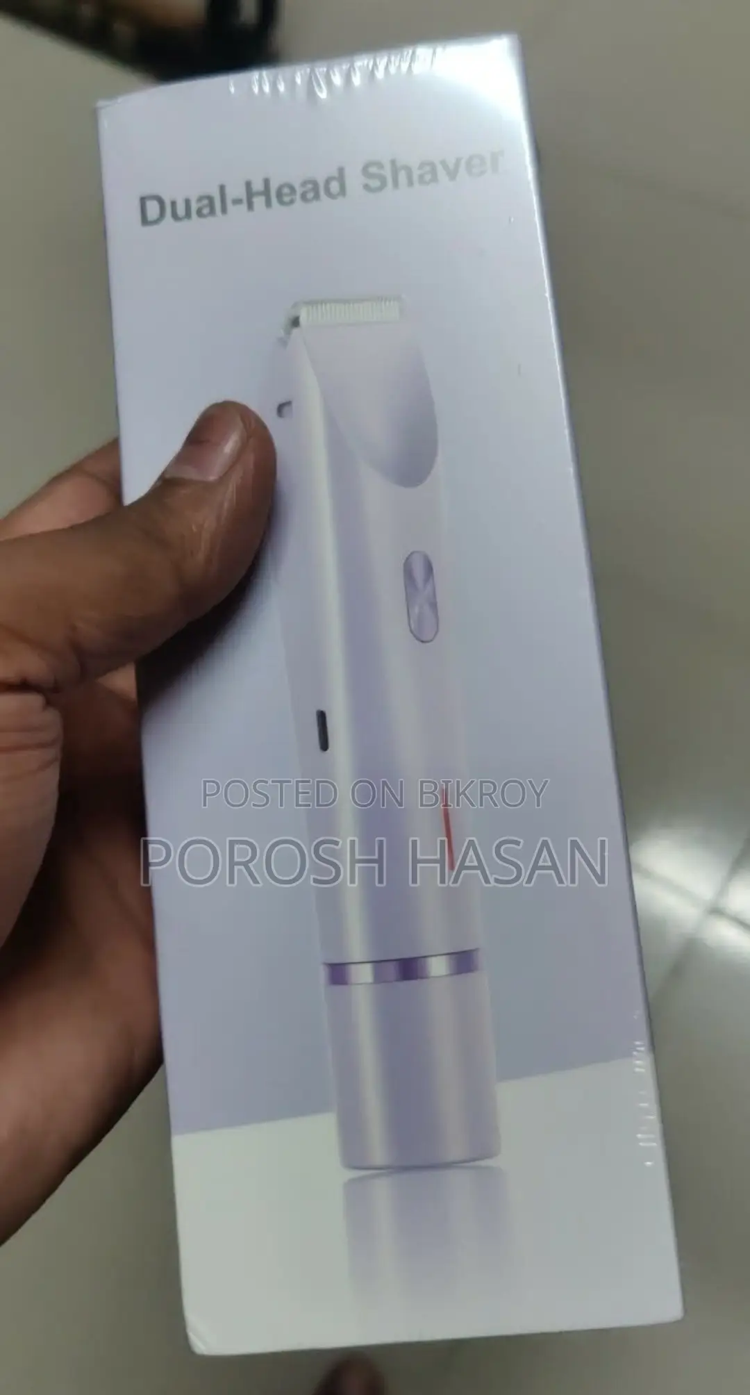 Dual head trimmer with 1y warranty