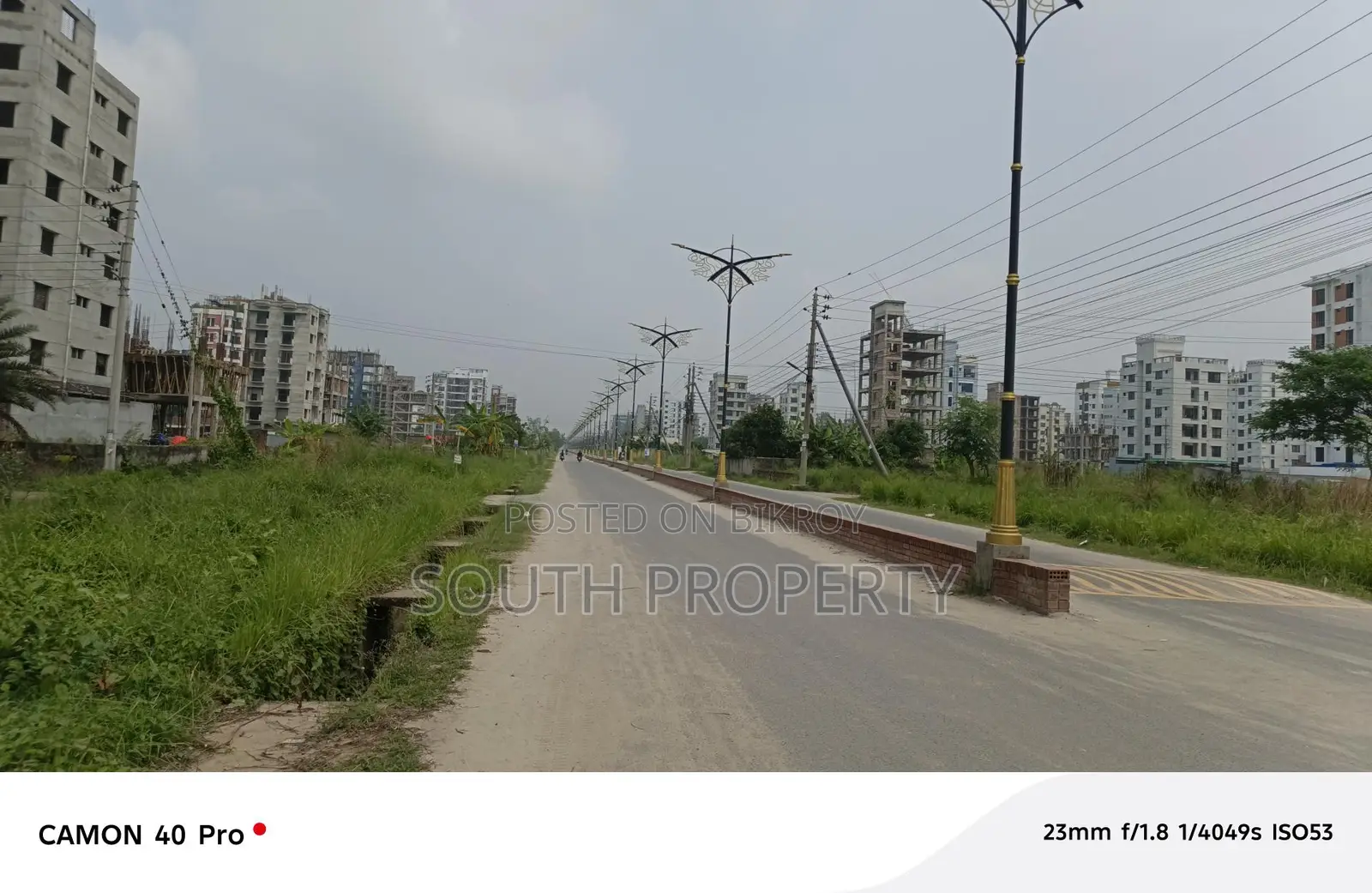 10-Katha South Facing Plot Sale, M Block, Bashundhara Baridhara