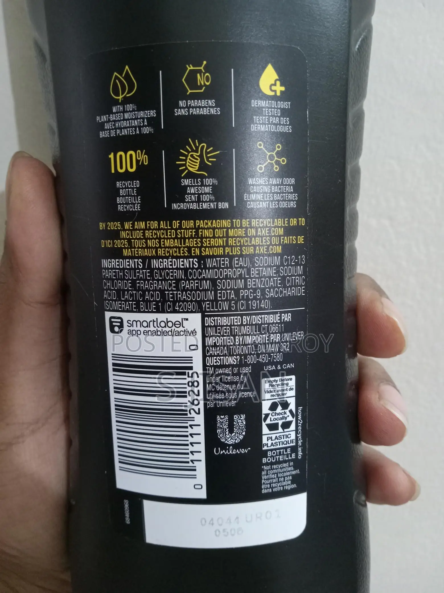 Axe Body Wash