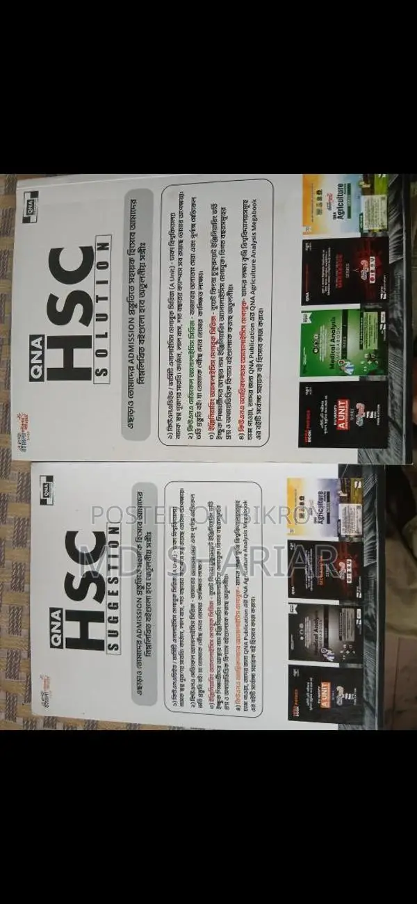QnA HSC Suggestion + Solution