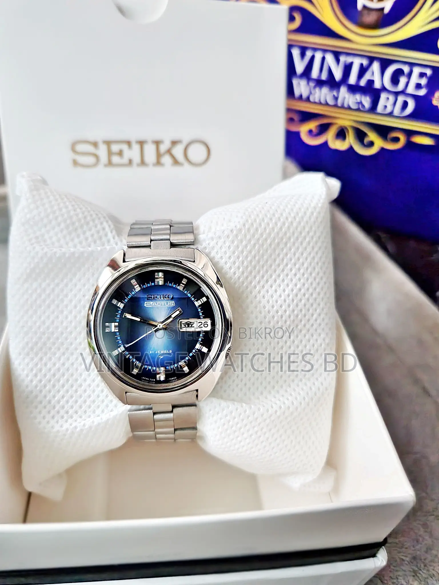 1973 SEIKO ACTUS Most Rare Automatic Original JAPAN