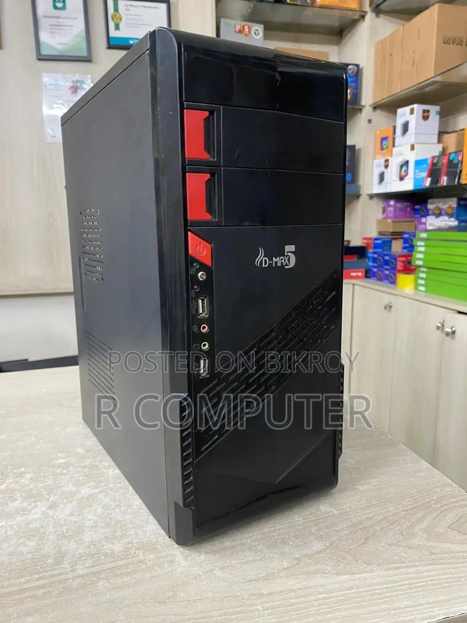 Intel Core i5 3rd Gen Desktop PC 8GB RAM 120GB SSD + 500GB HDD