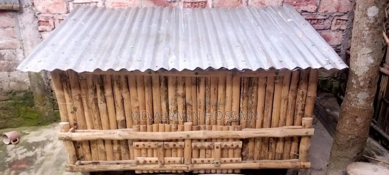 হাঁস-মুরগি ও কবুতর পালনের মজবুত বাঁশের খাঁচা বিক্রি হবে!