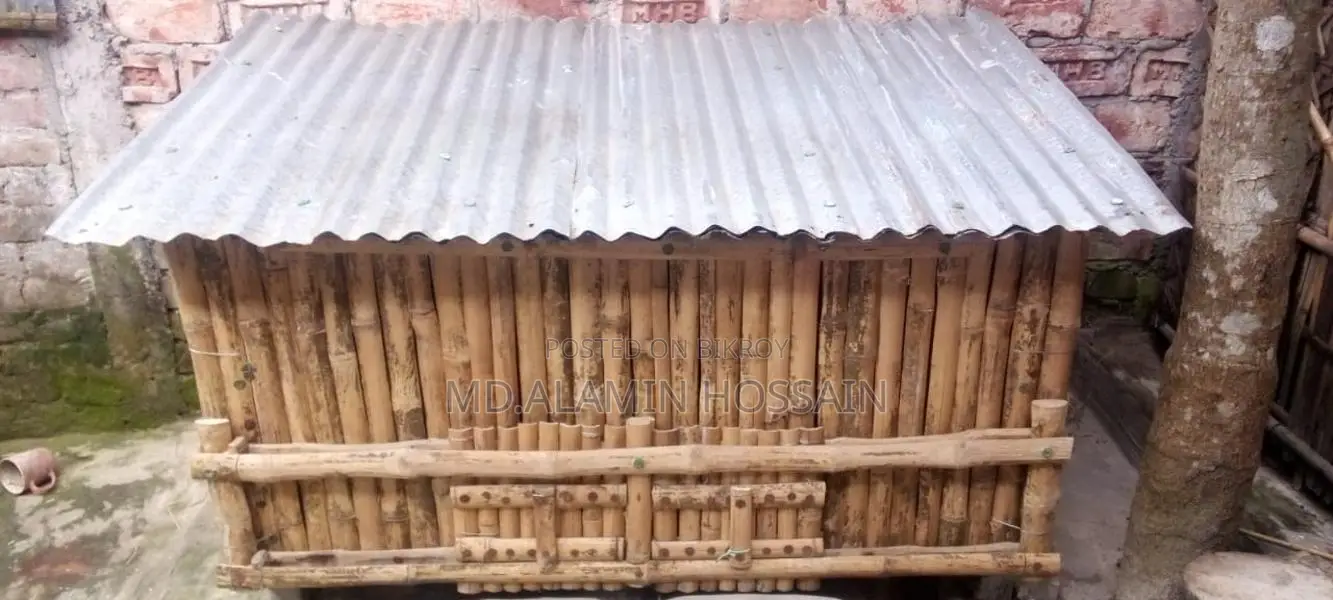 হাঁস-মুরগি ও কবুতর পালনের মজবুত বাঁশের খাঁচা বিক্রি হবে!