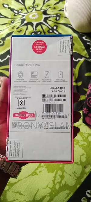 Xiaomi Redmi Note 7 Pro purple colour - 6/64 (Used)