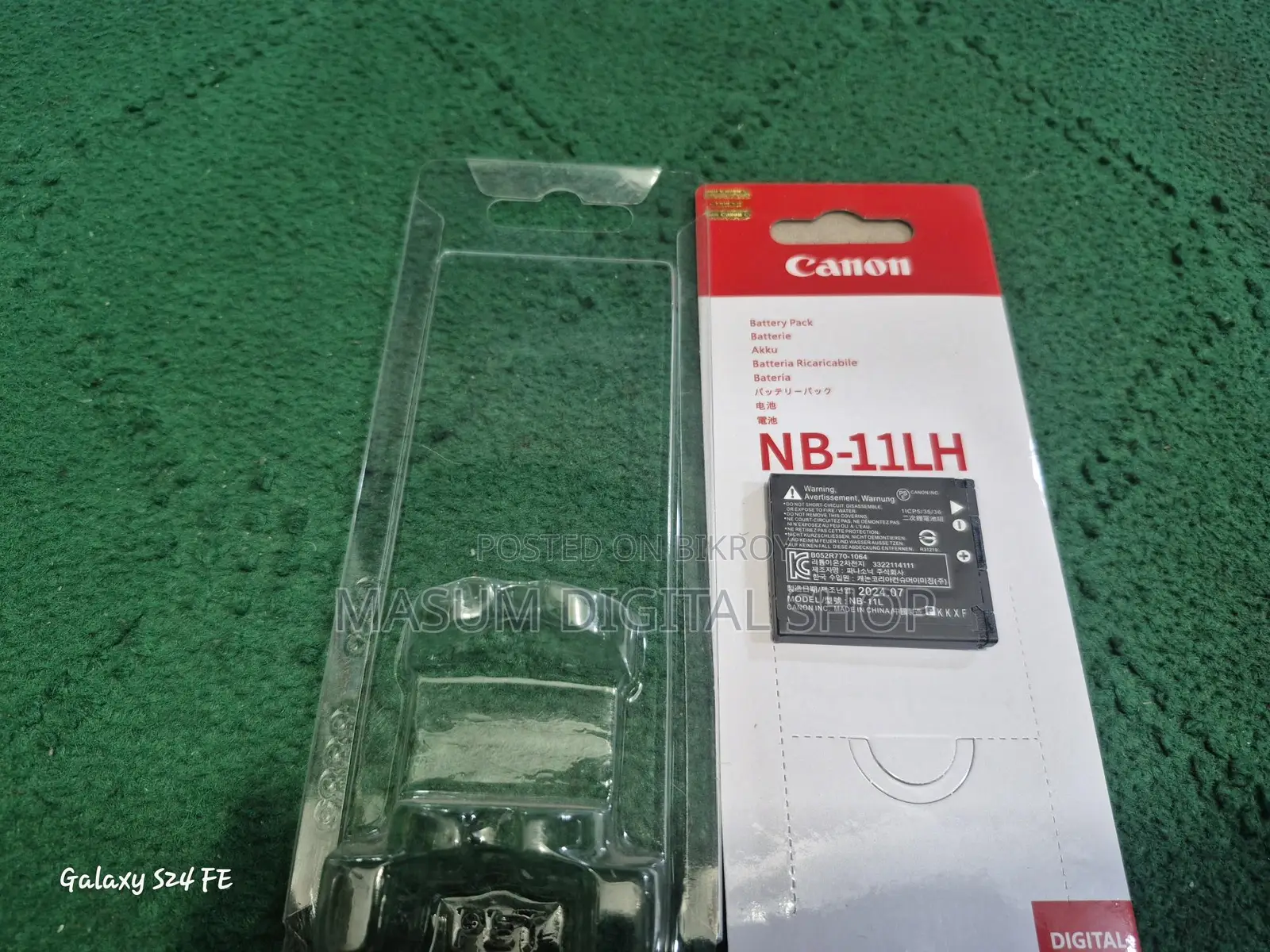 Canon 11 L H battery digital camera