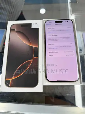 Apple iPhone 16 Pro Max 256 GB BH-93% (Used)