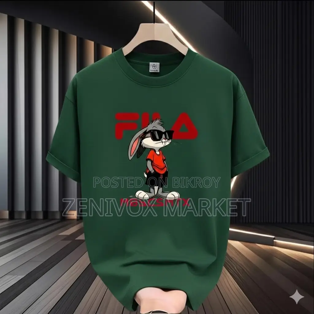 Premium Drop Shoulder T-shirt (Printed Design)