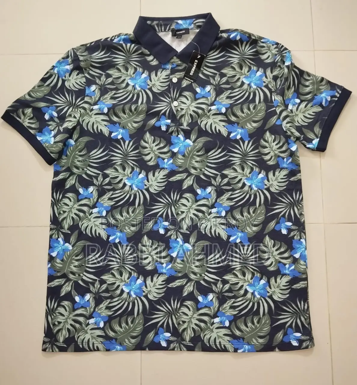 Men's Allover Print Polo Tshirt/shirt Wholesale Only