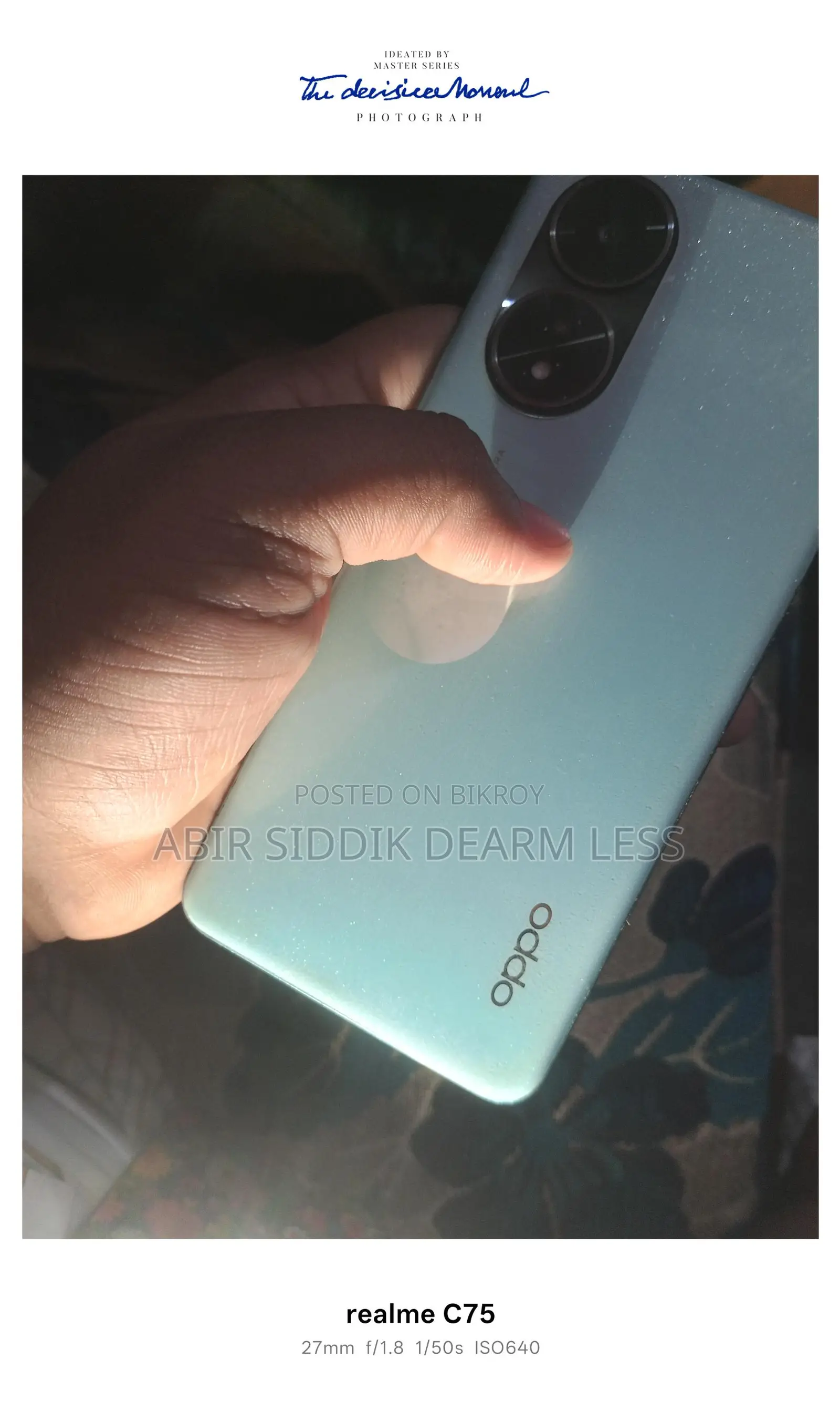 OPPO A58 . (Used)