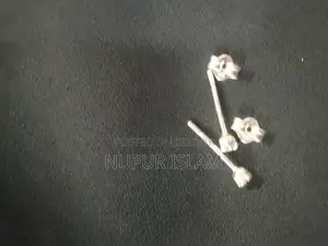 Italian Silver Ear Studs