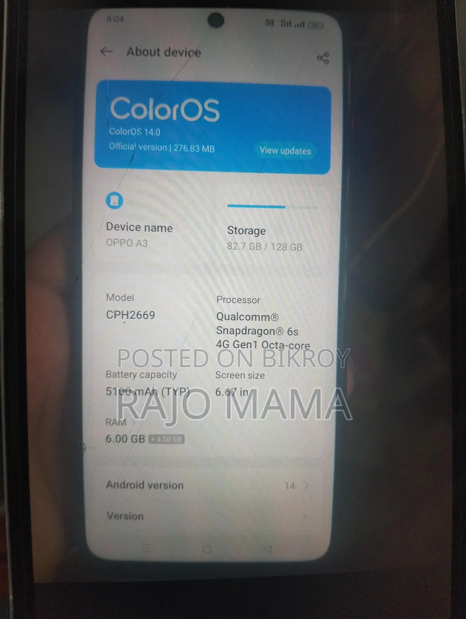 OPPO A3 (Used)