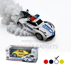 3D Police Road Master Super Car
