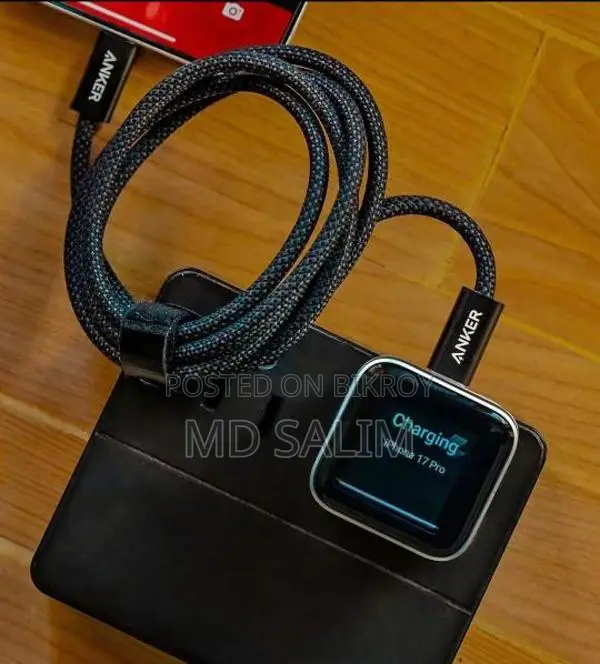 Anker Nano 45w Gan Charger with Display (a121d)