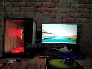 RYZEN 5 5600G PC+ 22'inch LED HP, completely fresh, SSD 256GB, RAM 8GB DDR4