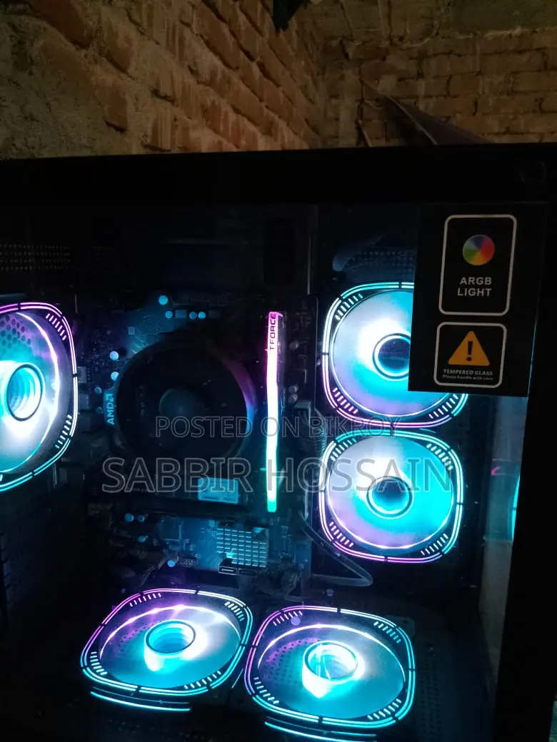 RYZEN 5 5600G PC+ 22'inch LED HP, completely fresh, SSD 256GB, RAM 8GB DDR4