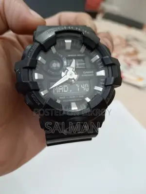 Casio G-Shock Ga-700-1b (Matte Black)