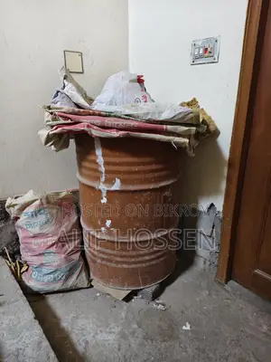 চালের বাক্স লোহার ড্রাম বড় সাইজ