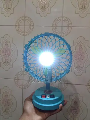 High-Speed Mini Fan + Light