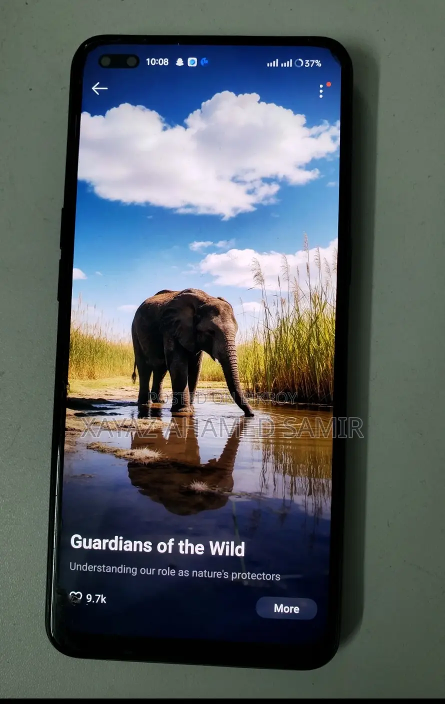 OPPO Reno 4 all okay 8/128 (Used)