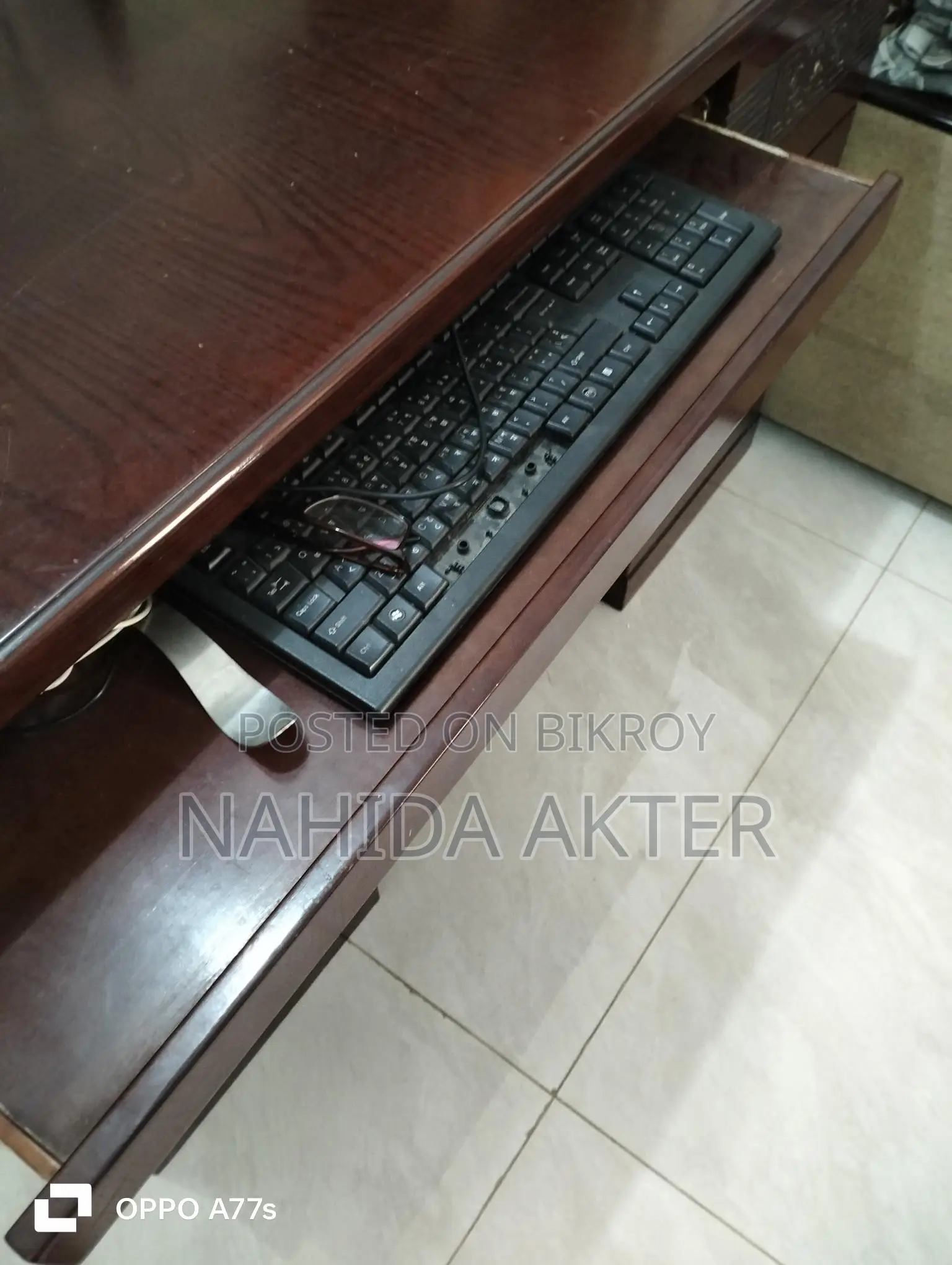 Malaysian Oak Wood Table