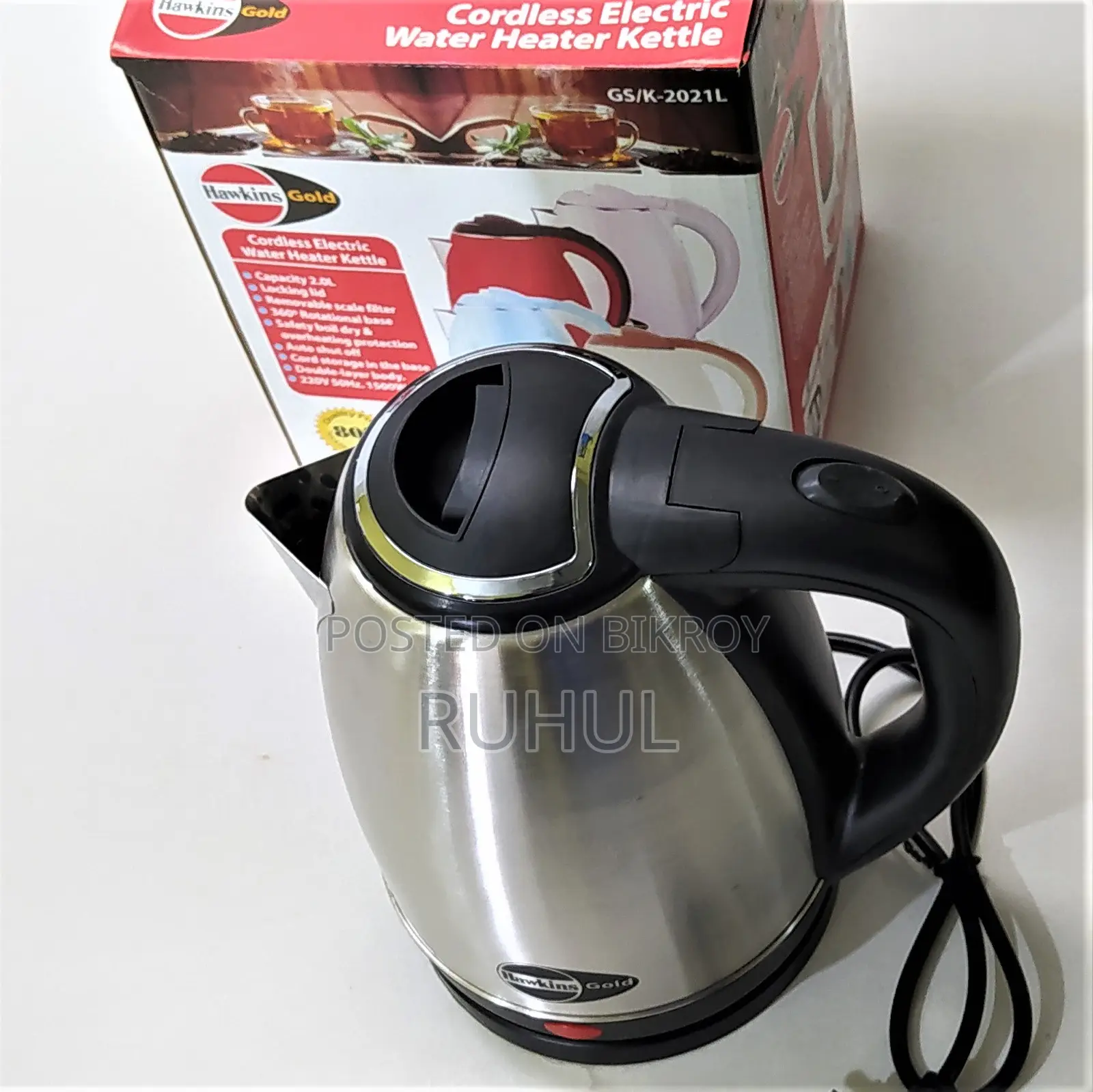 New Stainless Steel Electric Kettle