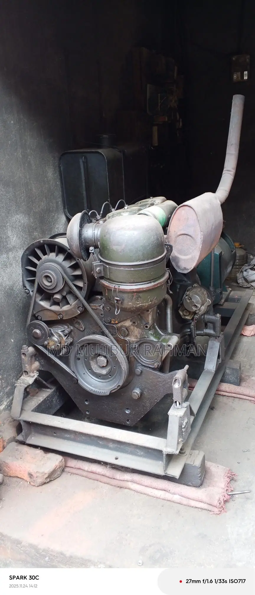 3-Cylinder German Deutz Engine