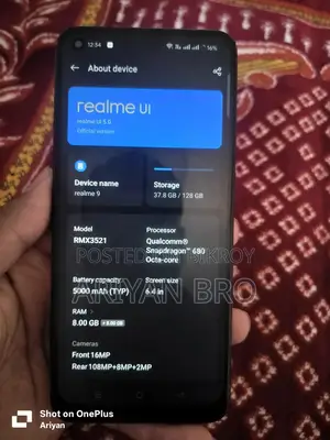 Realme 9 pro . (Used)