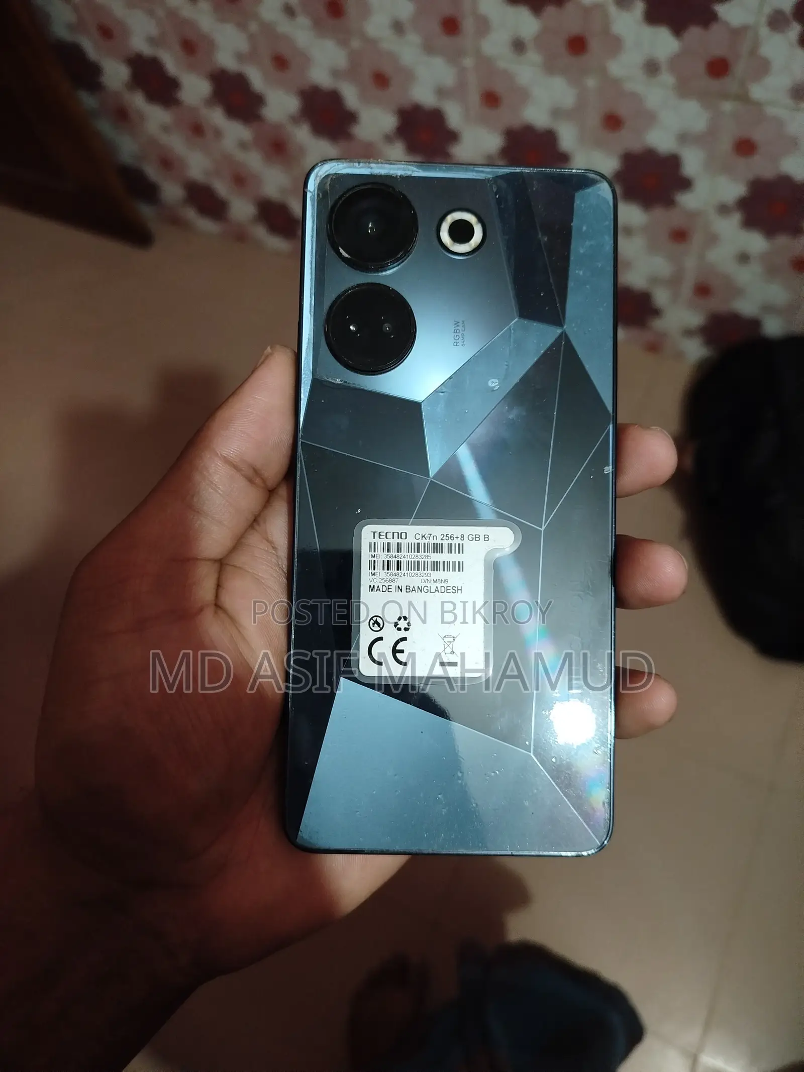 Tecno Camon 20 Pro in new condition (Used)