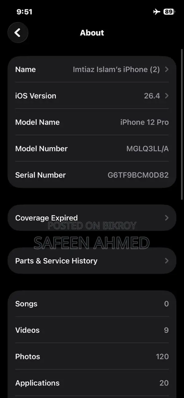 Apple iPhone 12 Pro (Used)