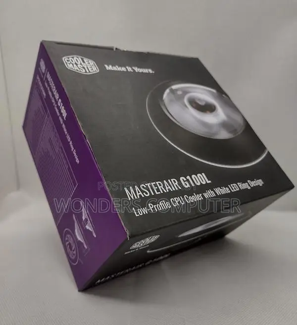 Brand New COOLER MASTER MASTERAIR G100L cpu cooling fan